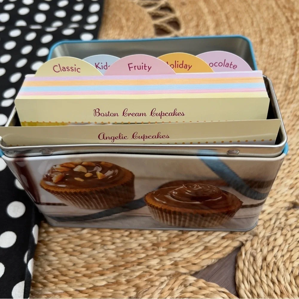 Cupcake Recipe Box